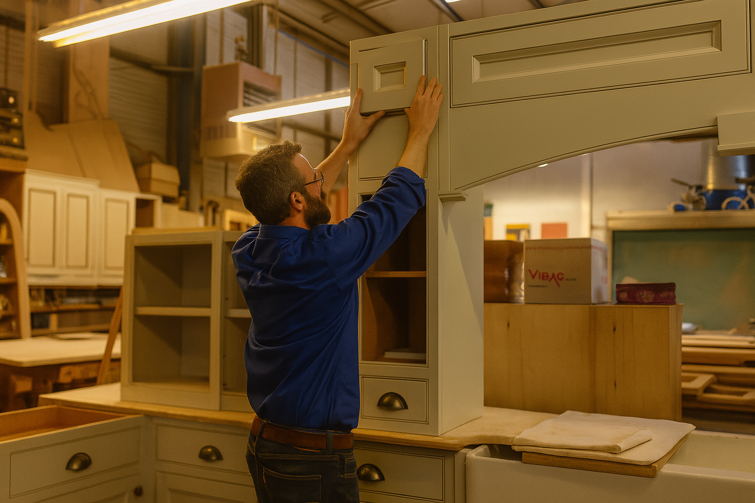 gibsons cabinetmakers at work